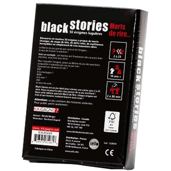 Black Stories - Mort de rire 2 verso