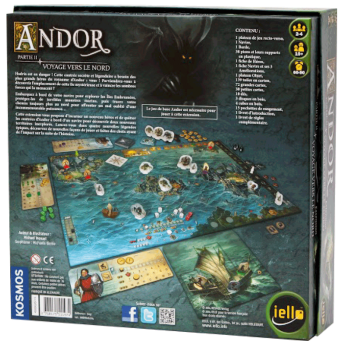 Andor - Voyage vers le Nord verso