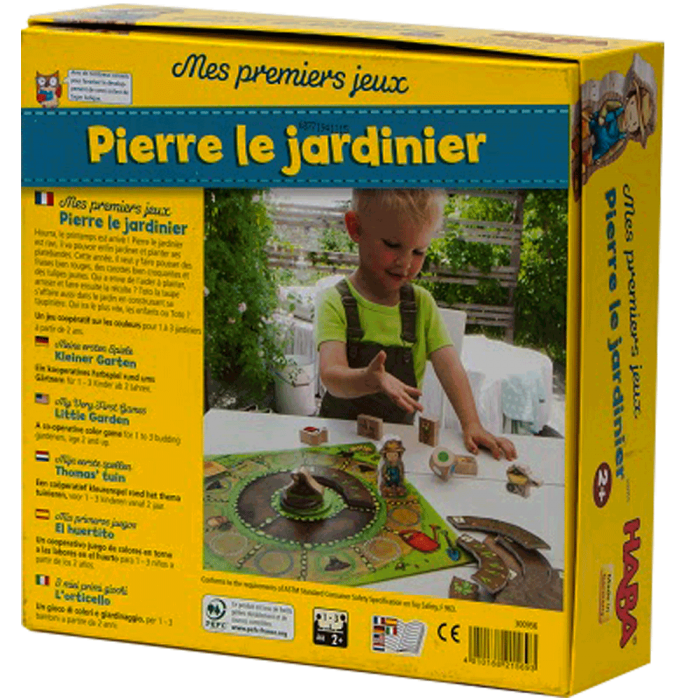 Pierre le Jardinier dos
