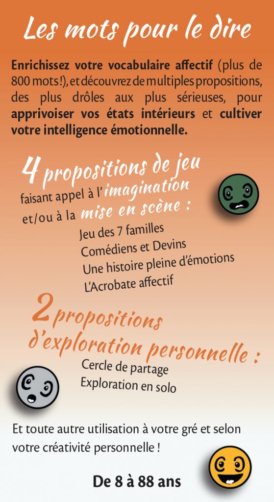 Les Mots pour le Dire Apprivoisons nos états intérieurs