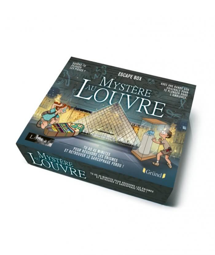 Escape box - Mystère du Louvre - jeu coopératif