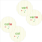 Meli Memo lis mes mots lily poule