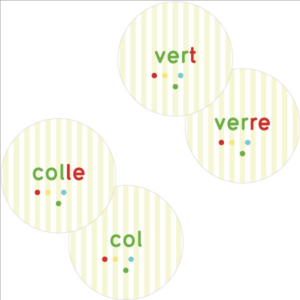 Meli Memo lis mes mots lily poule