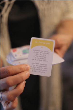 Actes conscients le jeu de cartes outil relationnelac