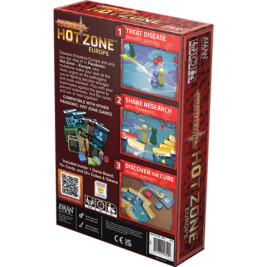 Pandemic Zone Rouge - Europe dos