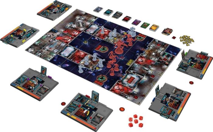 Zombicide-Dark-Side-plateaus jeu cooperatif