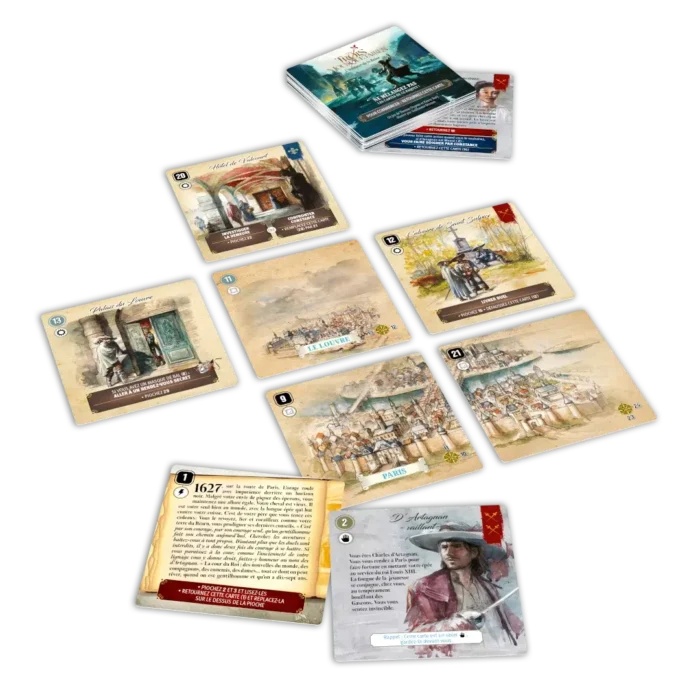 cartaventura les trois mousquetaires l honneur de la reine jeu cooperatif