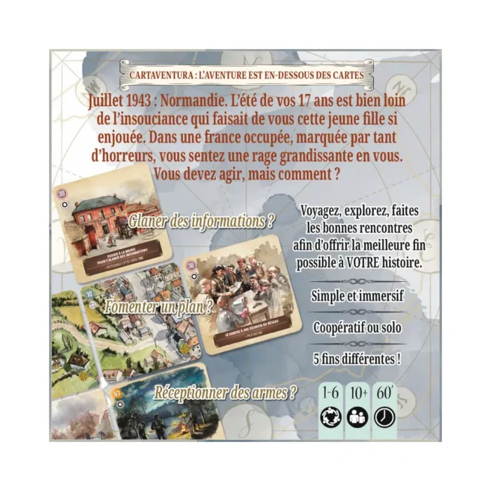 cartaventura résistance jeu coopératif