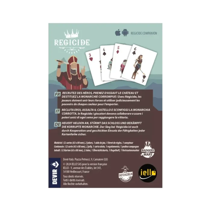 regicide jeu cooperatif