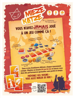 mietze Katze jeu cooperatif dos
