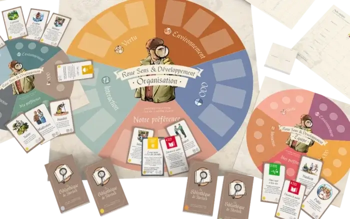 Roue Sens & Développement — Parcours Sherlock™ | Édition Pro